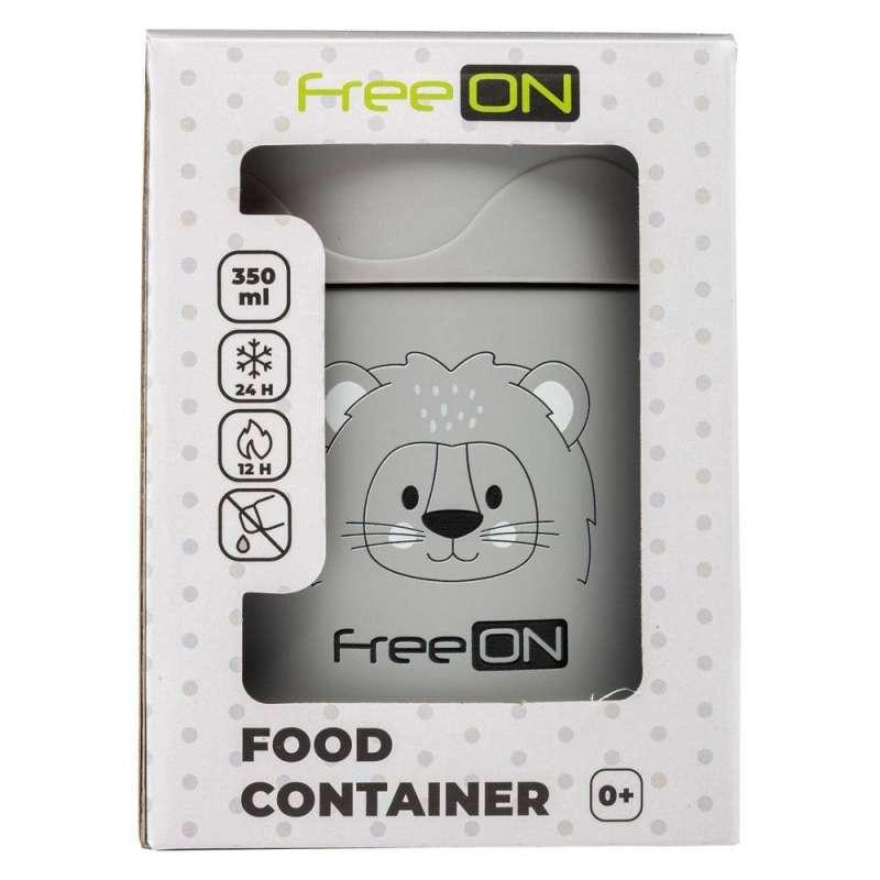 FREEON TERMO POSUDA ZA HRANU LAV 350 ML, GREY 