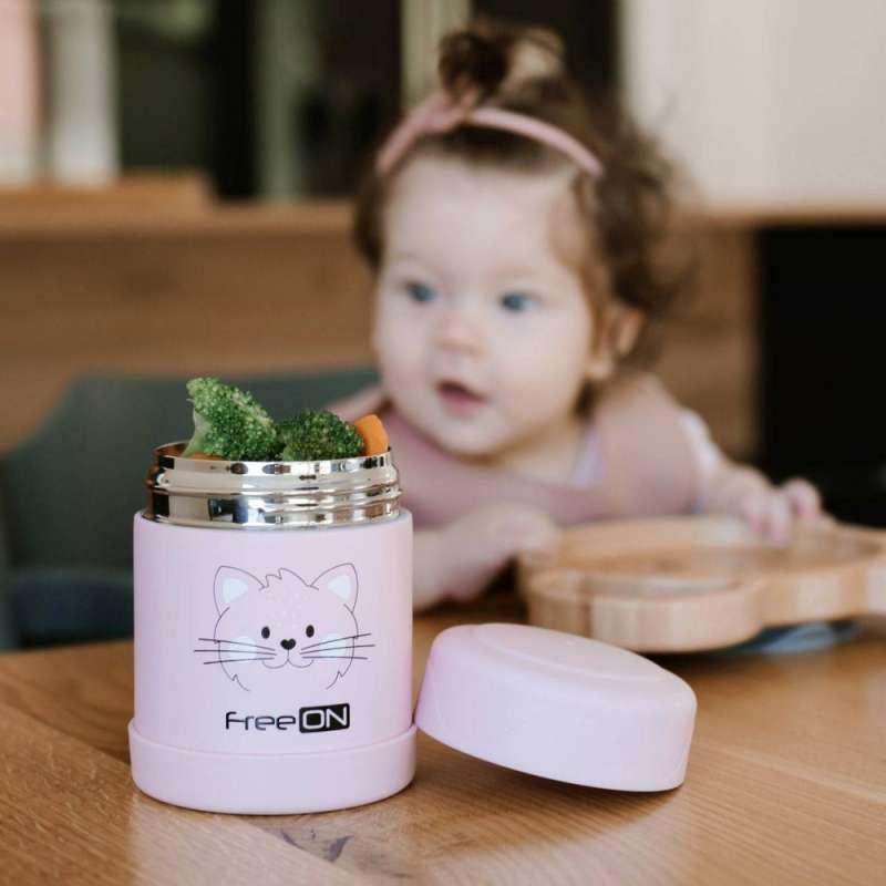 FREEON TERMO POSUDA ZA HRANU LAV 350 ML, GREY 