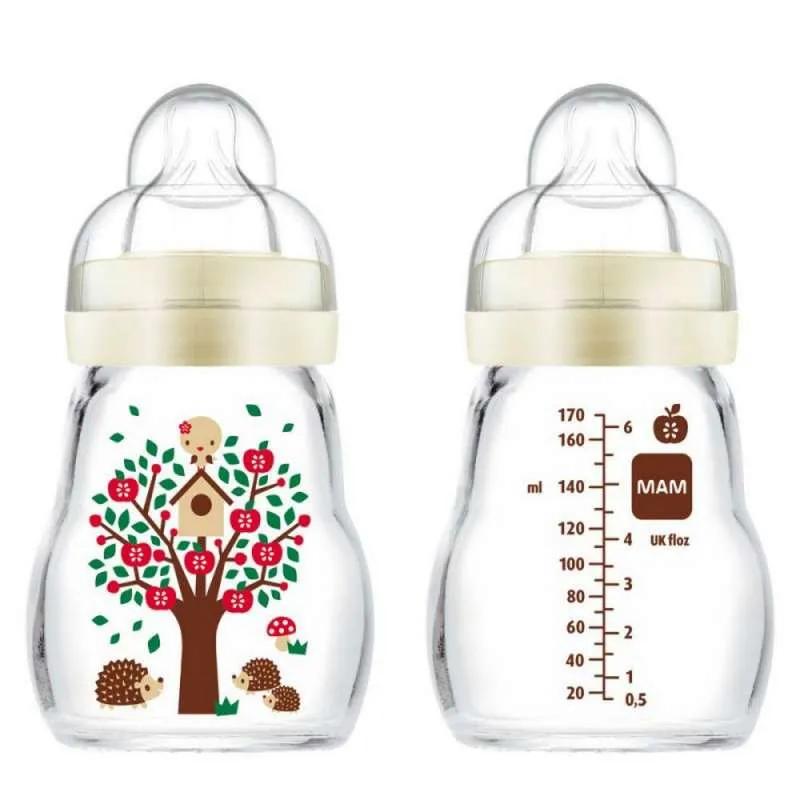 MAM FEEL GOOD STAKLENA FLASICA 0M+ 170ML