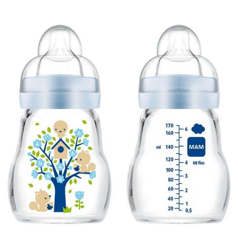 MAM FEEL GOOD STAKLENA FLASICA 0M+ 170ML