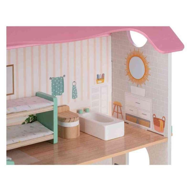 FREE2PLAY DRVENA KUĆICA ZA LUTKE S NAMJEŠTAJEM LOTTI 