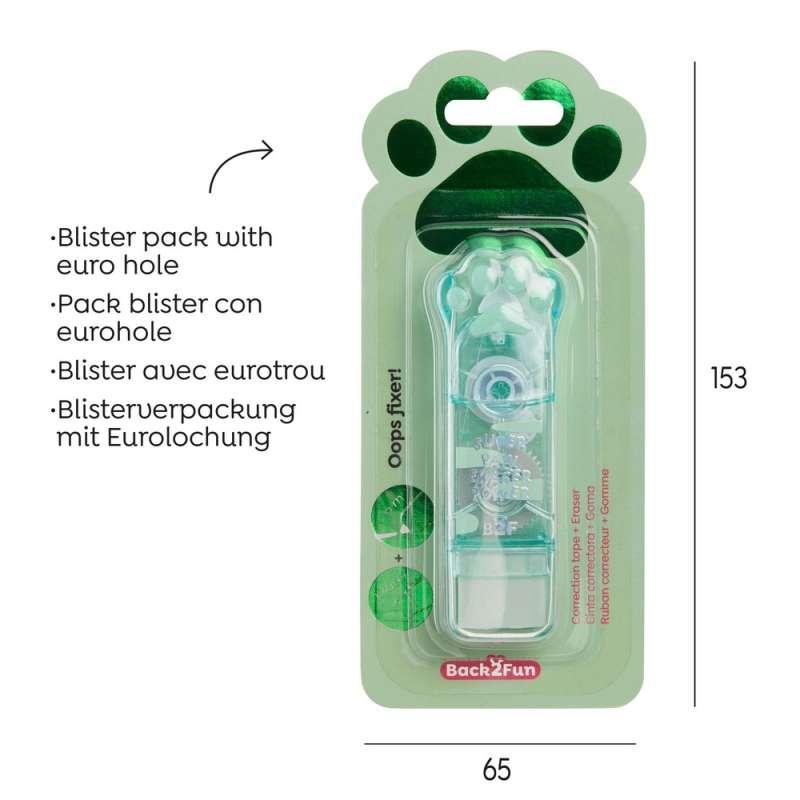 BACK2FUN KOREKTOR TRAKA I GUMICA GREEN 