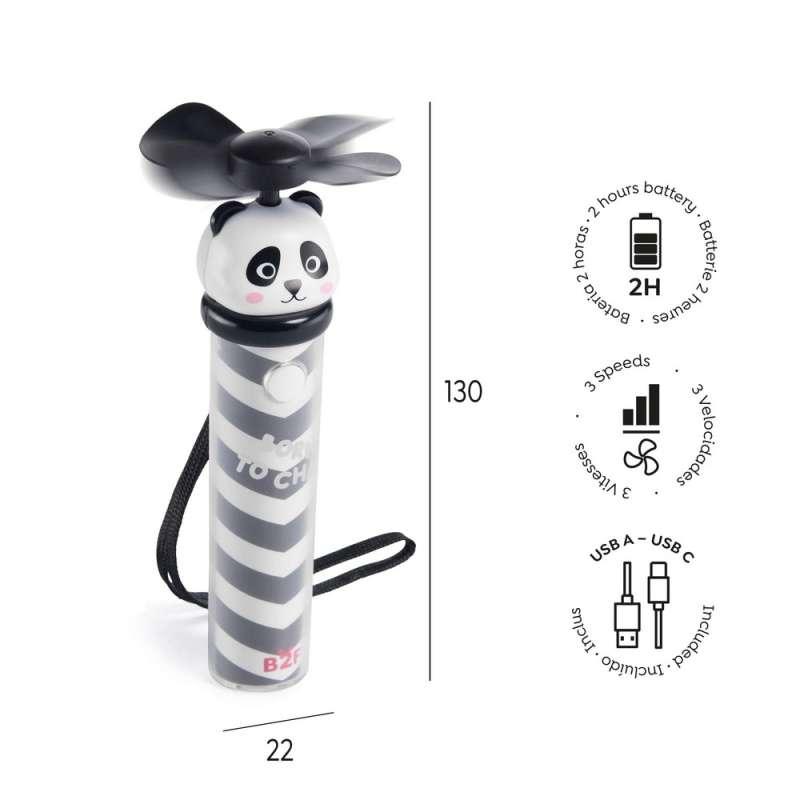BACK2FUN MINI VENTILATOR PANDA 