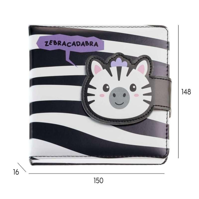 BACK2FUN NOTES PADDED MAGNET ZEBBY 