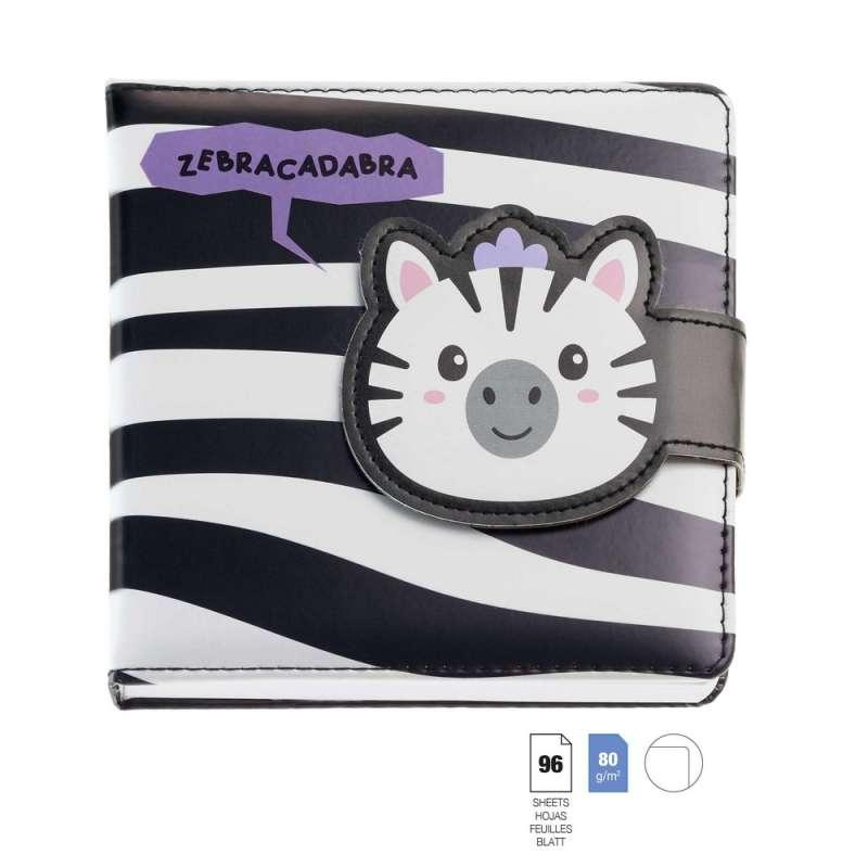 BACK2FUN NOTES PADDED MAGNET ZEBBY 