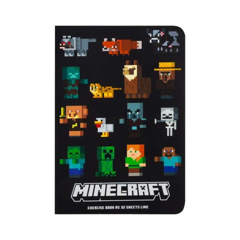 ASTRA SVESKA A5 32L DIKTO MINECRAFT 