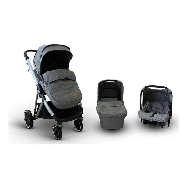 KOLICA BBO URBAN LIFE 3U1 -LIGHT GREY (SPORTSKO SEDISTE SA NAVLAKOM+KORPA+AUTO