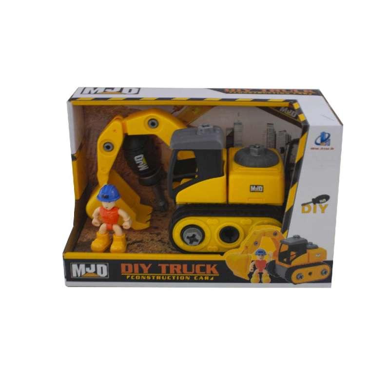 GRADJEVINSKO VOZILO I FIGURA RASKLOPIVI SET 