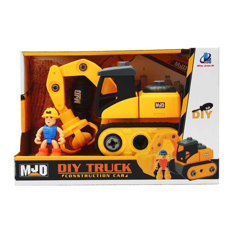 GRADJEVINSKO VOZILO I FIGURA RASKLOPIVI SET 