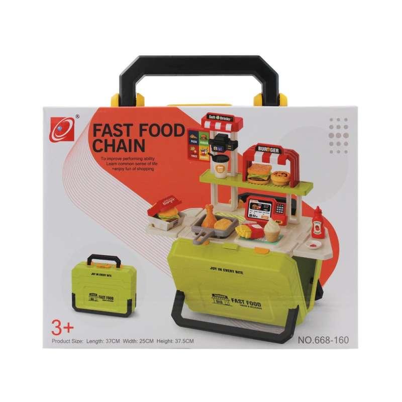 BEST LUCK FAST FOOD KOMBO KOFER SET ZA IGRU 