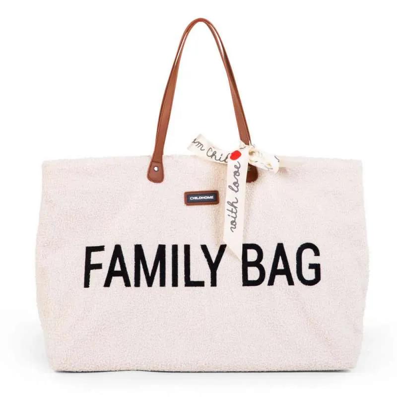 CHILDHOME FAMILY BAG TEDDY OFF WHITE 