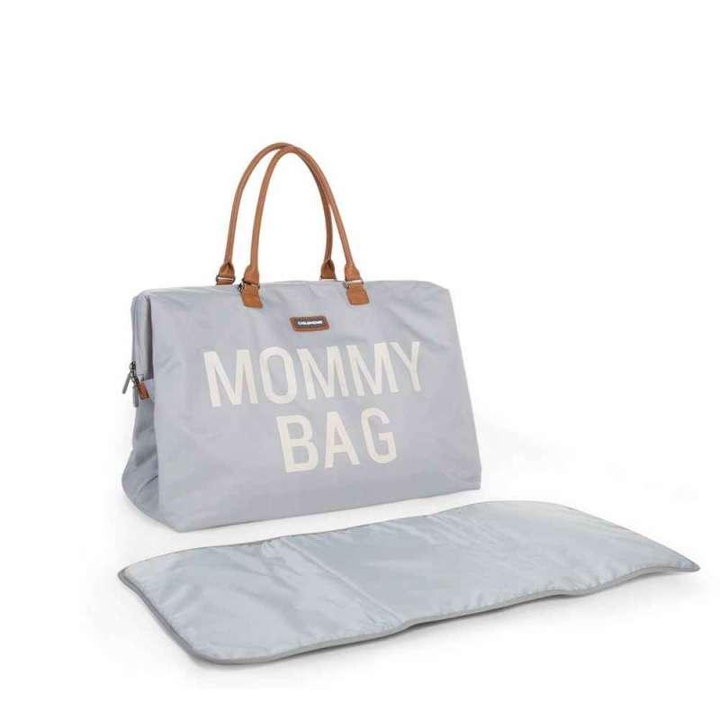 CHILDHOME MOMMY BAG BIG, RUCNA TORBA,SIVO BELA 