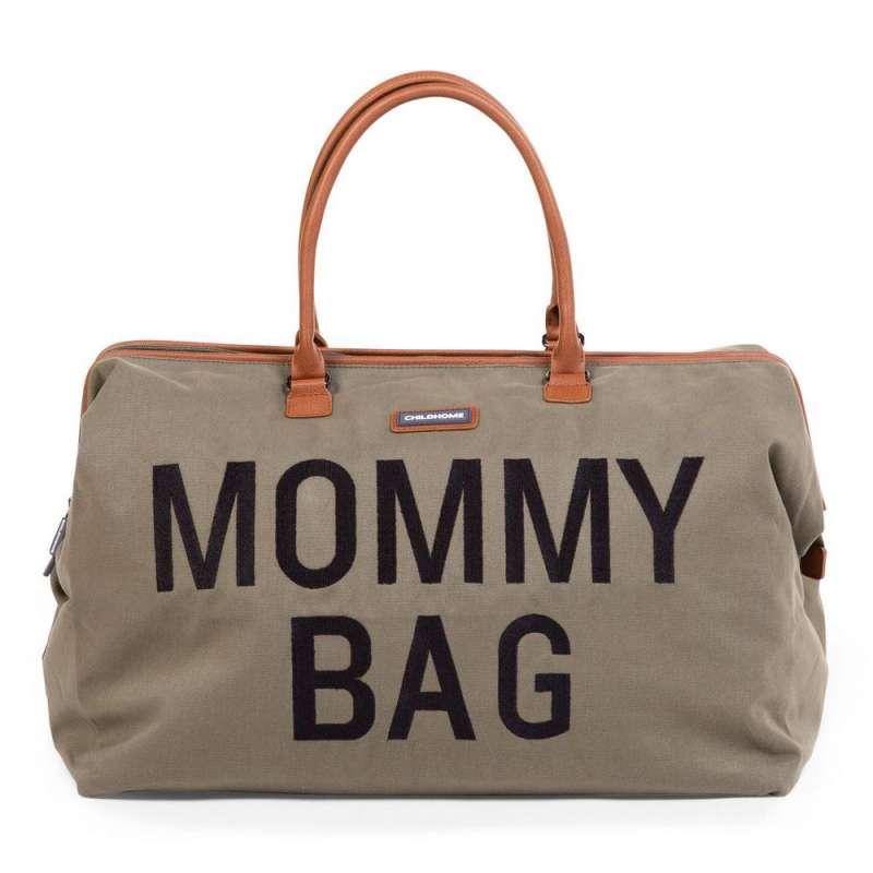 CHILDHOME MOMMY BAG NURSERY BAG CANVAS KHAKI