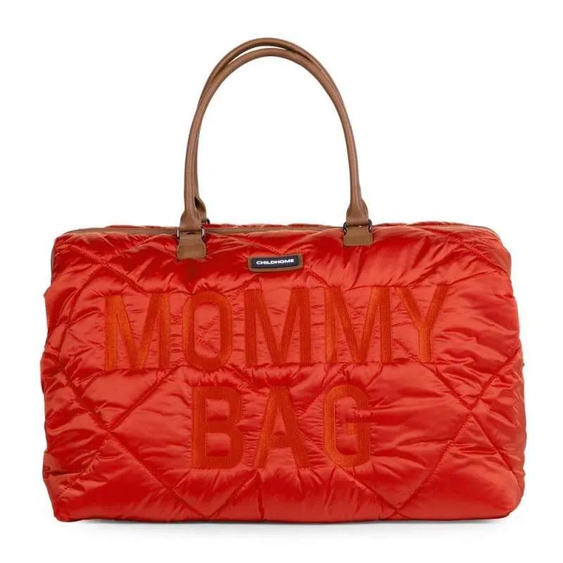 CHILDHOME MOMMY BAG NURSERY BAG PUFFERED RED