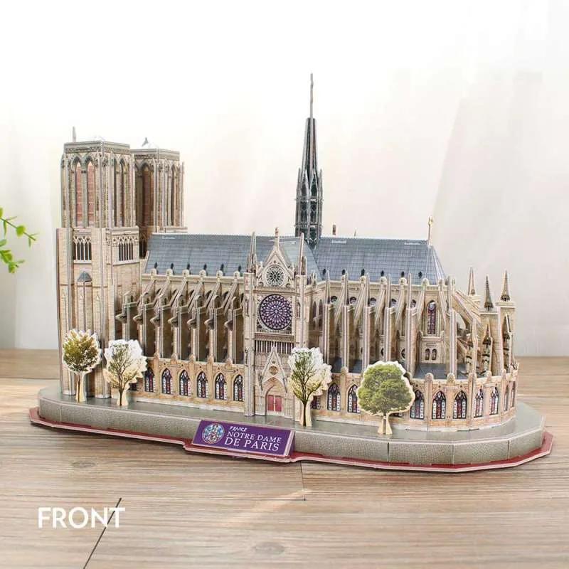 CUBICFUN PUZZLE NOTRE DAME DE PARIS