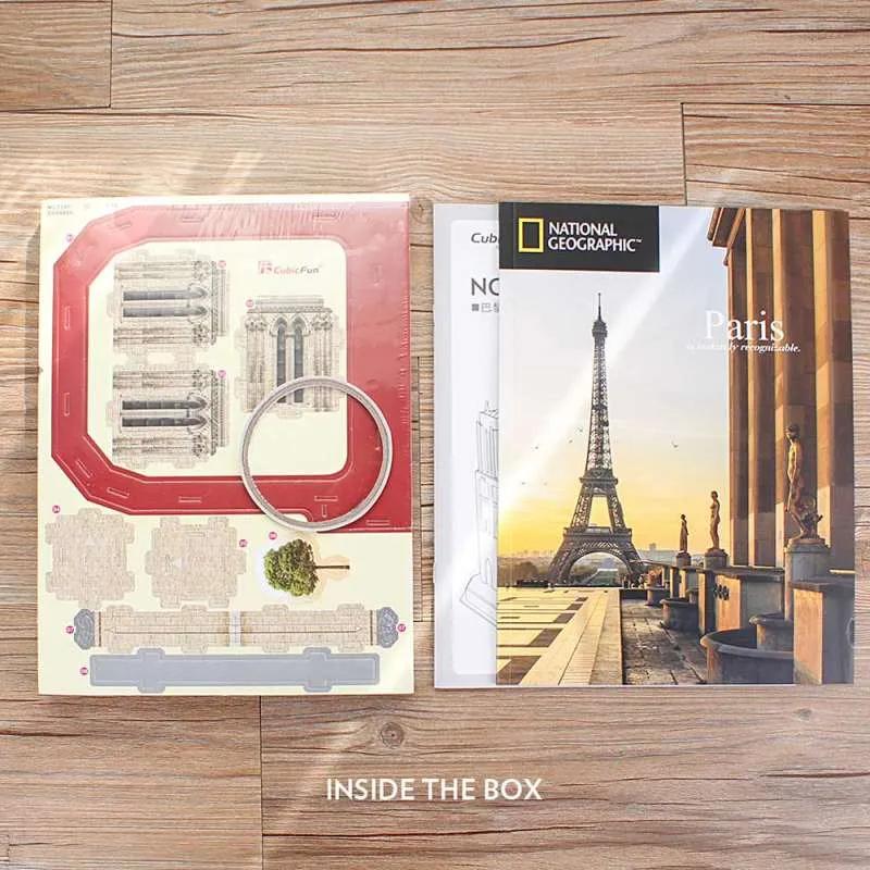 CUBICFUN PUZZLE NOTRE DAME DE PARIS