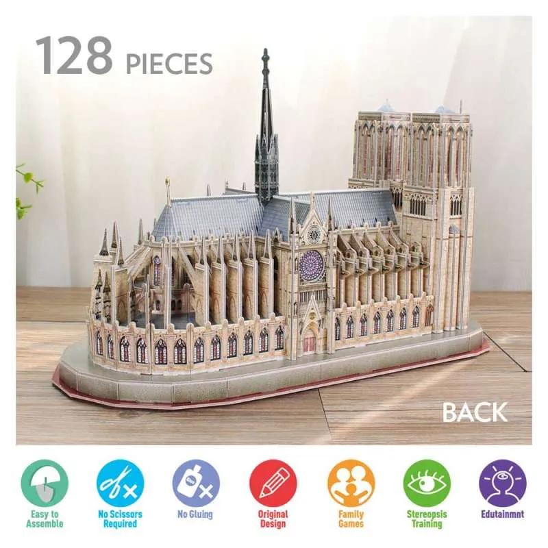 CUBICFUN PUZZLE NOTRE DAME DE PARIS