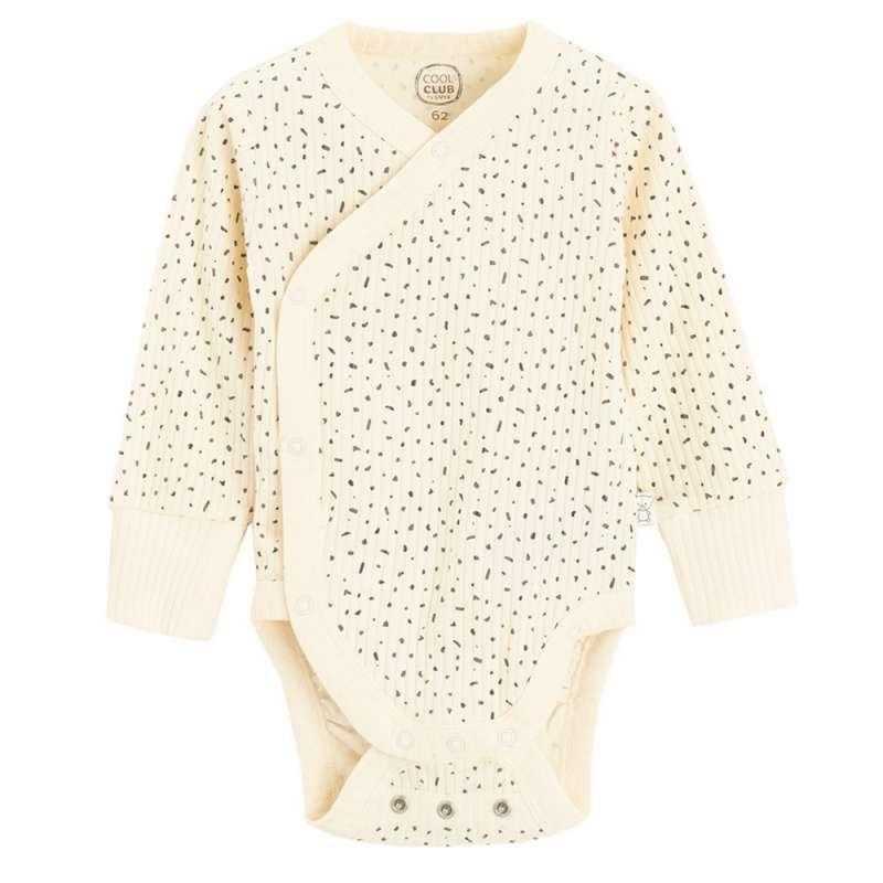 COOL CLUB SET BODI DUG RUKAV, DONJI DEO I TRAKA ZA KOSU SETLIGHT BEIGE DREAMVERS 