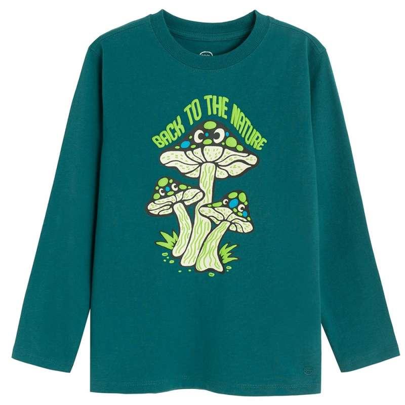 COOL CLUB MAJICA DUG RUKAV GREEN