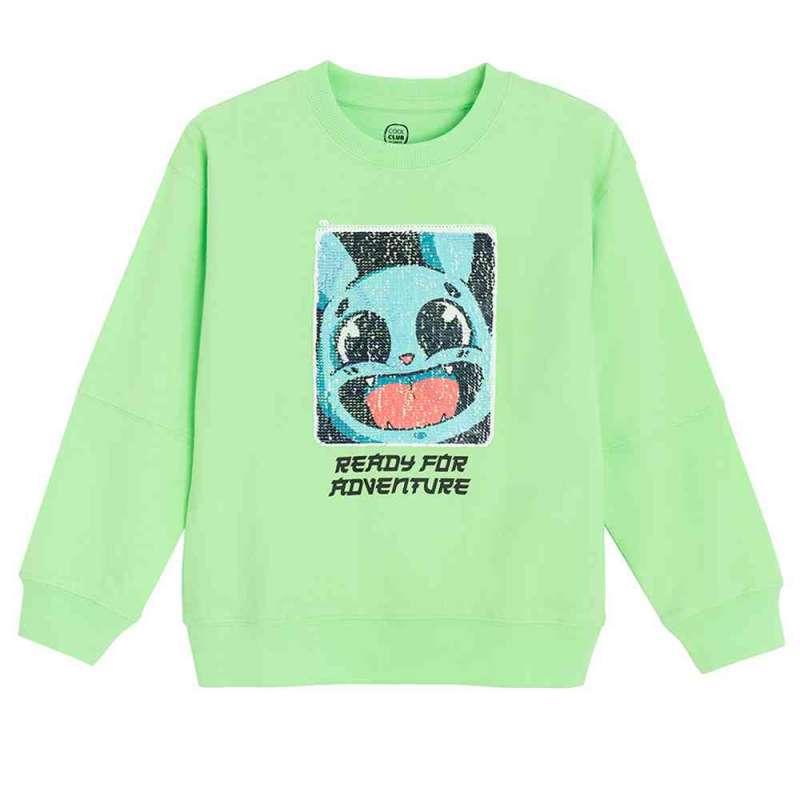 COOL CLUB MAJICA DUG RUKAV LIME 