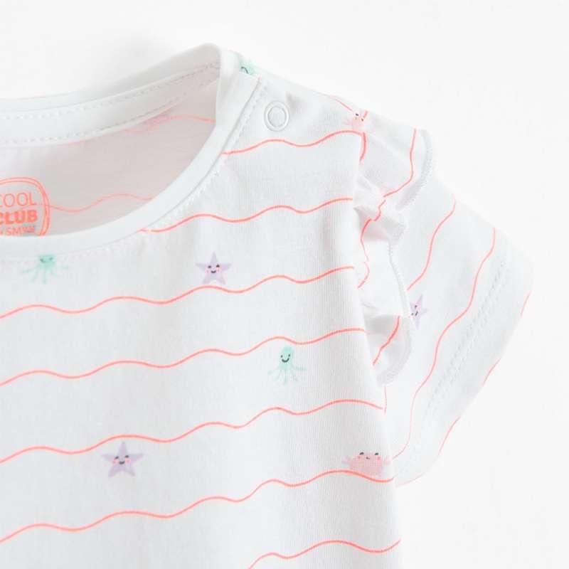 COOL CLUB MAJICA KRATAK RUKAV CREAMY MARITIME