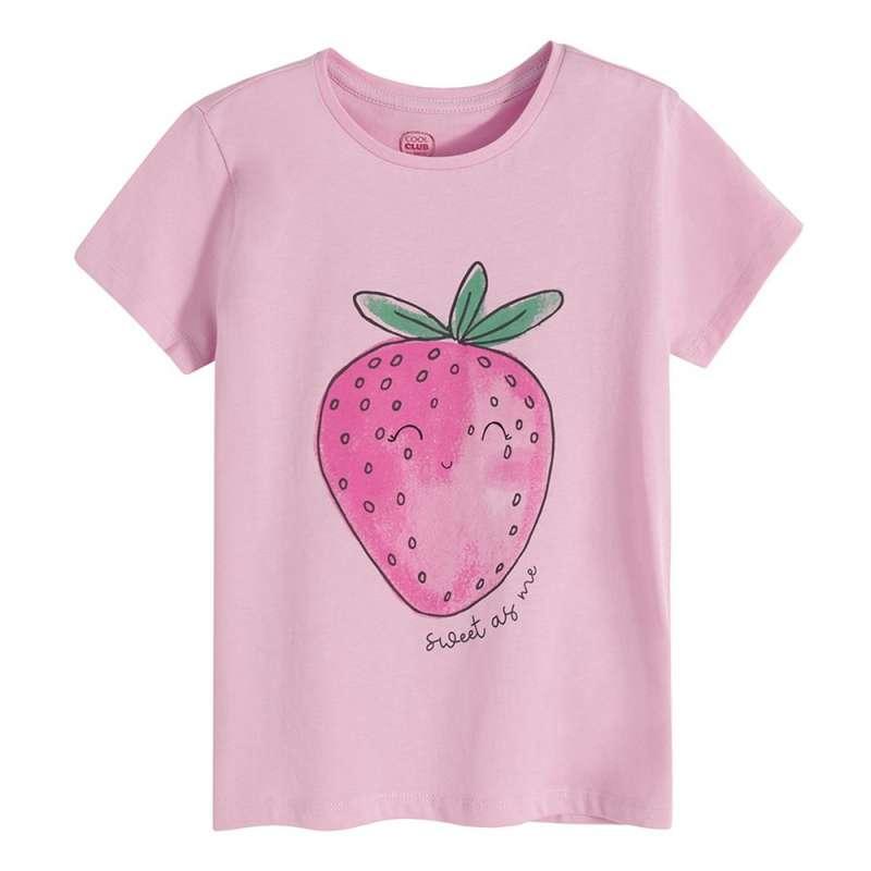 COOL CLUB MAJICA KRATAK RUKAV PINK BOTANIC
