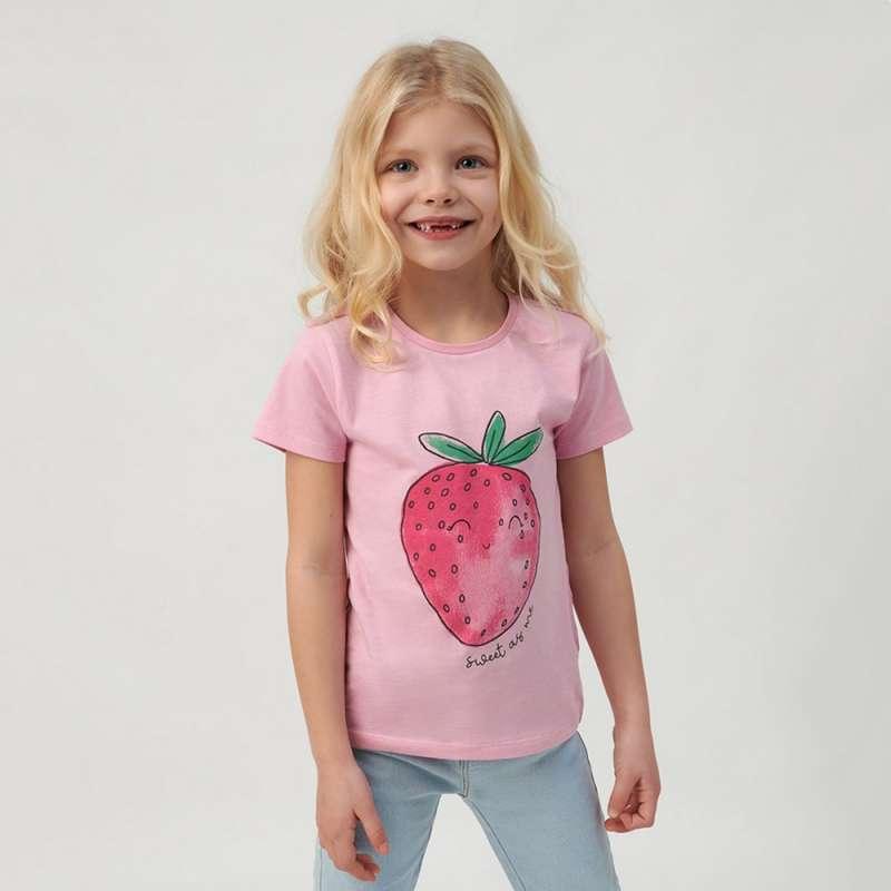 COOL CLUB MAJICA KRATAK RUKAV PINK BOTANIC