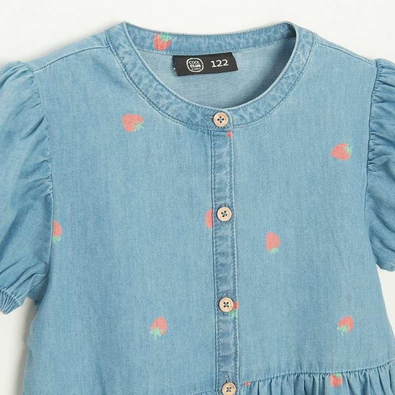 COOL CLUB HALJINA KRATAK RUKAV DENIM BOTANIC