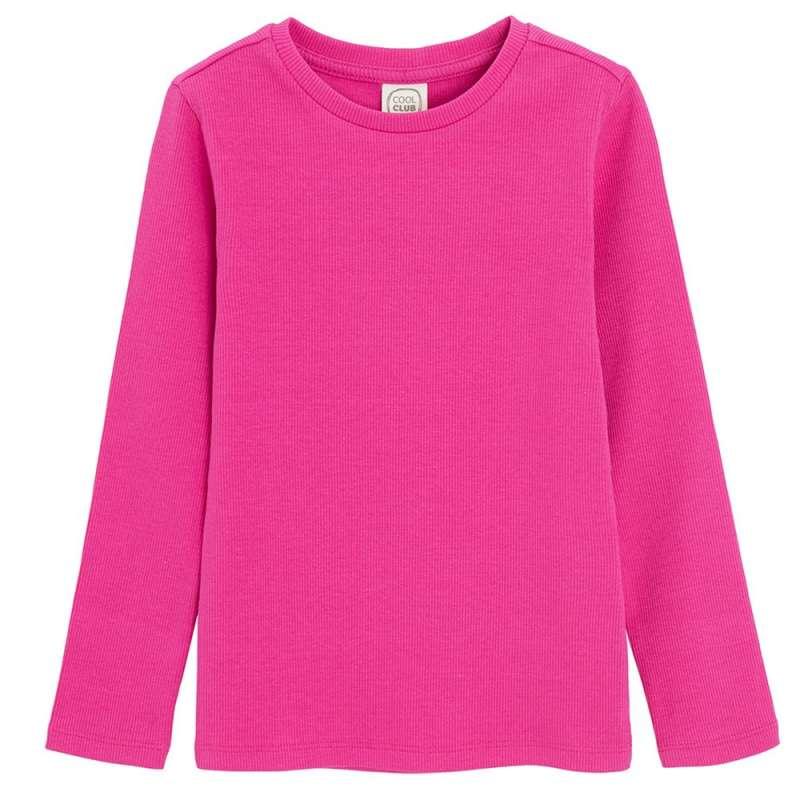 COOL CLUB MAJICA DUG RUKAV FUCHSIA