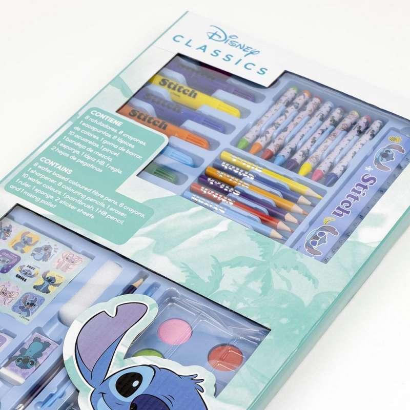CERDA SLOLSKI SET ZA CRTANJE U KUTIJI STITCH 