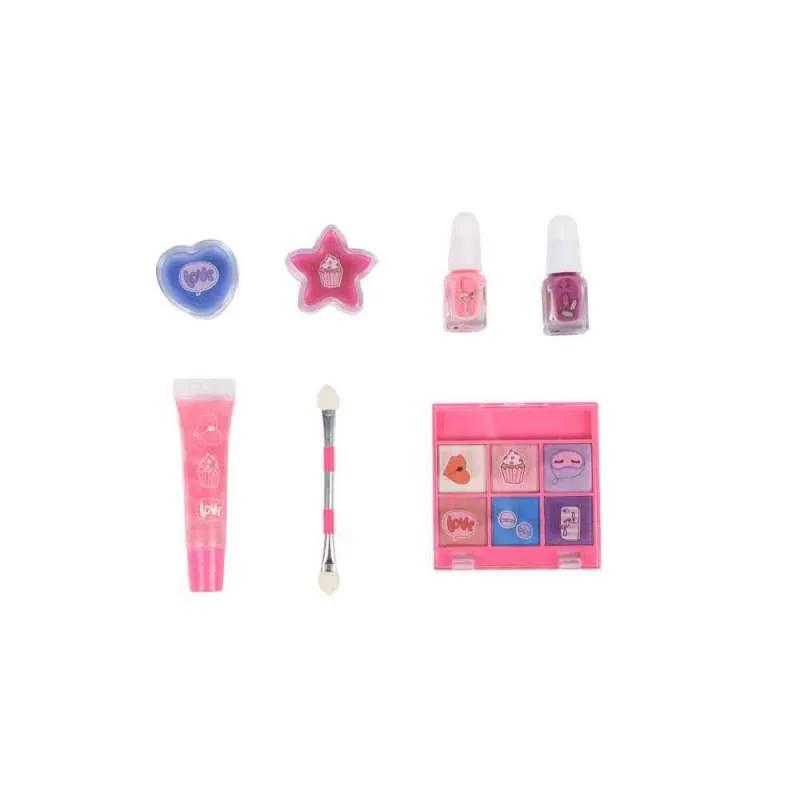 CNC84507 CANENCO SET SMINKE PINK LILA