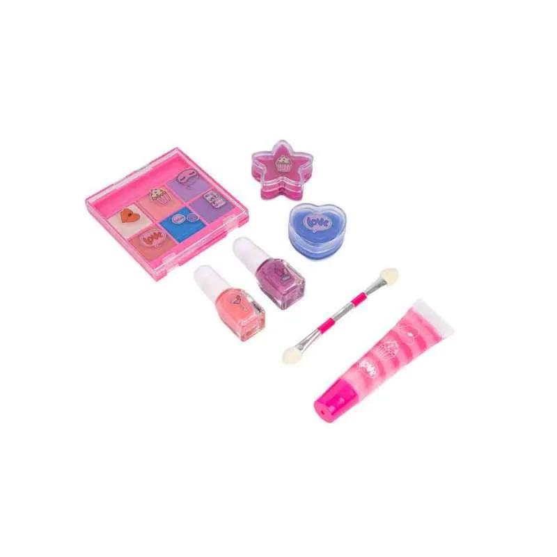 CNC84507 CANENCO SET SMINKE PINK LILA 