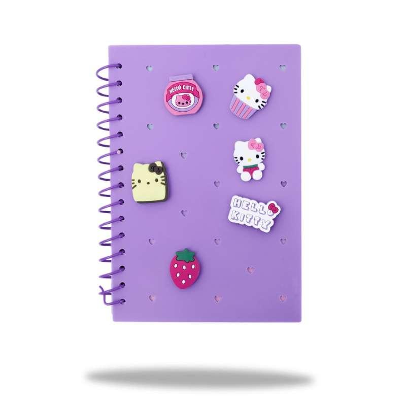 HELLO KITTY NOTES SA SPIRALOM B5 100 LISTOVA 