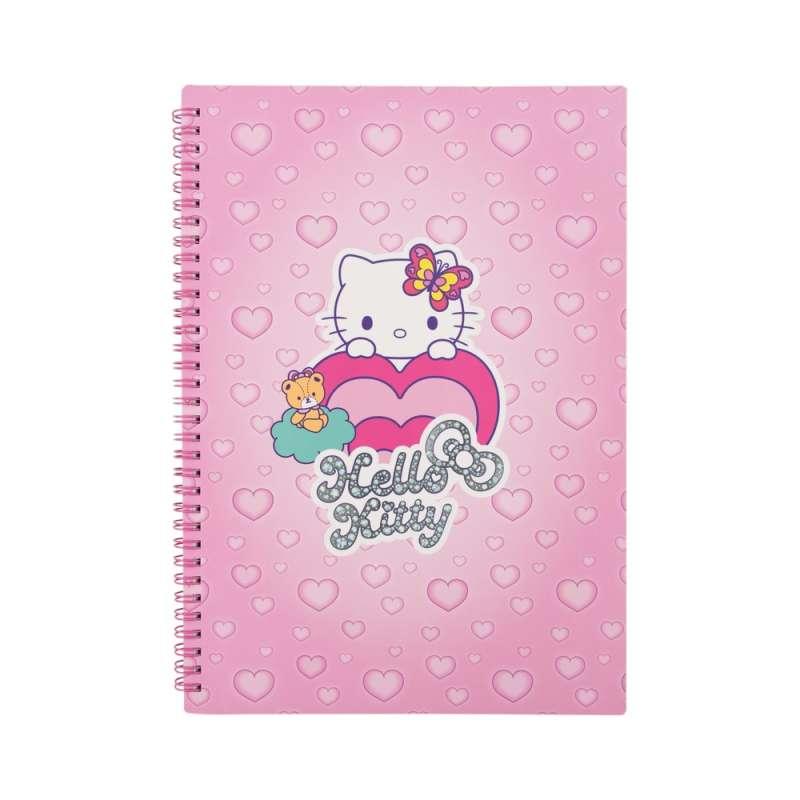 HELLO KITTY SVESKA SA SPIRALOM A4 100 LISTOVA 