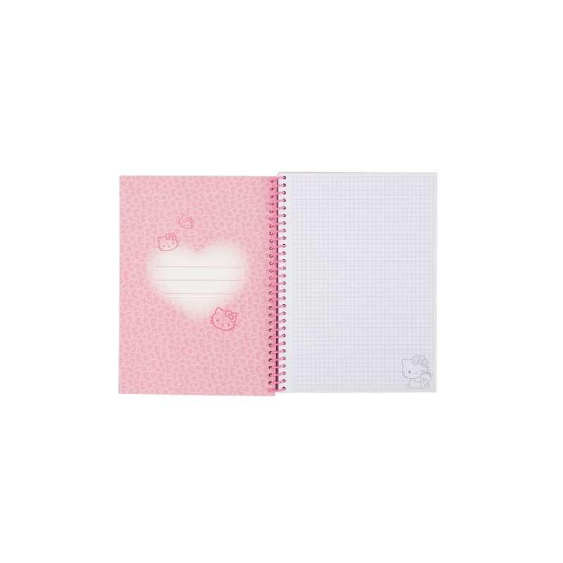 HELLO KITTY NOTES SA SPIRALOM B5 100 LISTOVA 