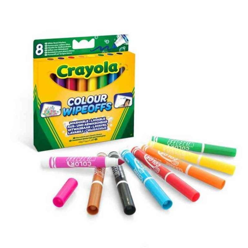 CRAYOLA FLOMASTERI ZA BIJELU TABLU 8 KOM 
