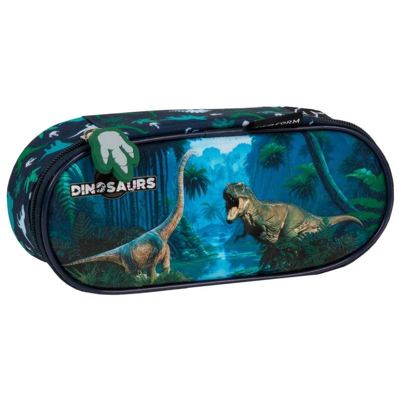 DERFORM PERNICA 1 ZIP PRAZNA DINO BLUE 