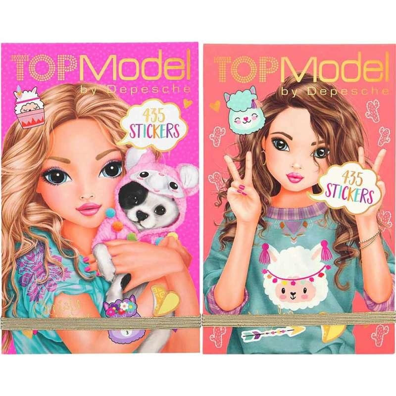 TOP MODEL ZBIRKA STIKERA ASST