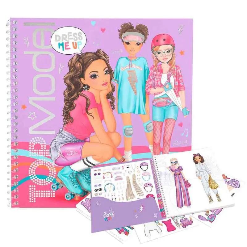 TOP MODEL DRESS ME UP STIKER BOJANKA