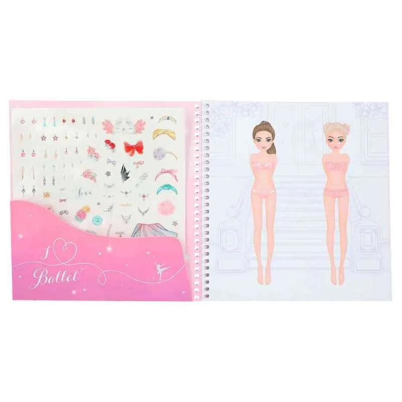 TOP MODEL DRESS ME UP STIKER BOJANKA