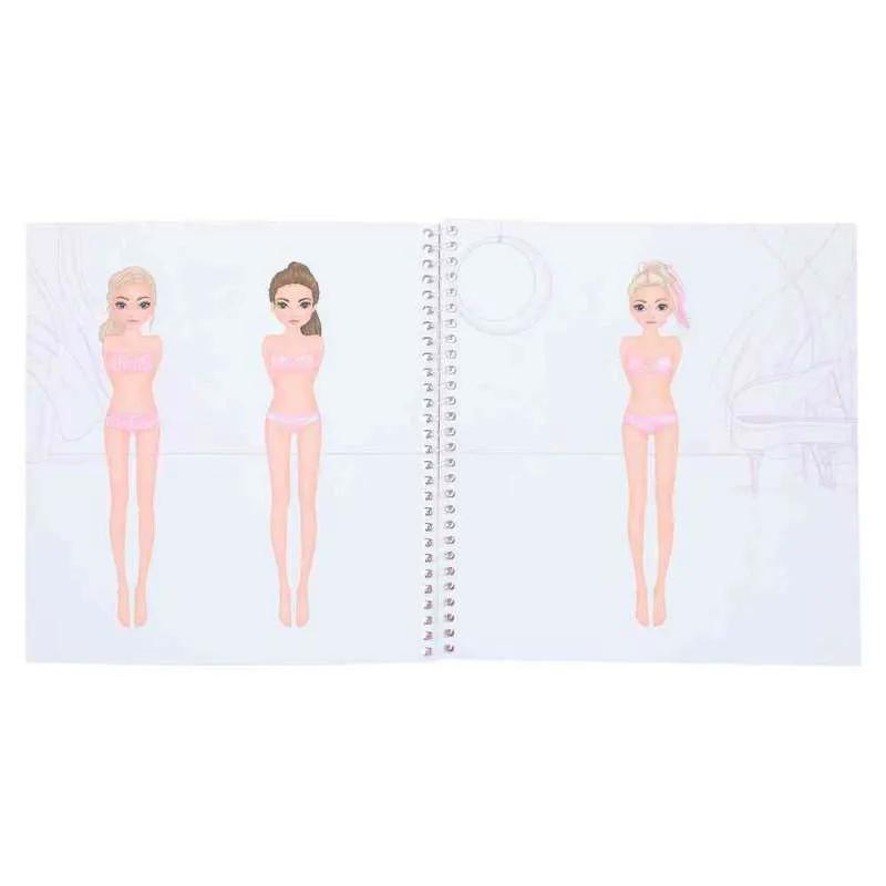 TOP MODEL DRESS ME UP STIKER BOJANKA