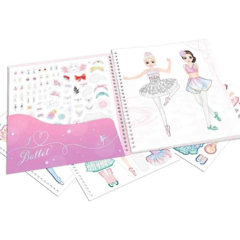 TOP MODEL DRESS ME UP STIKER BOJANKA
