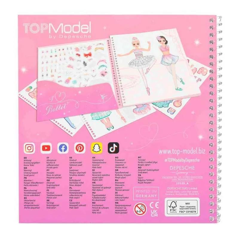 TOP MODEL DRESS ME UP STIKER BOJANKA