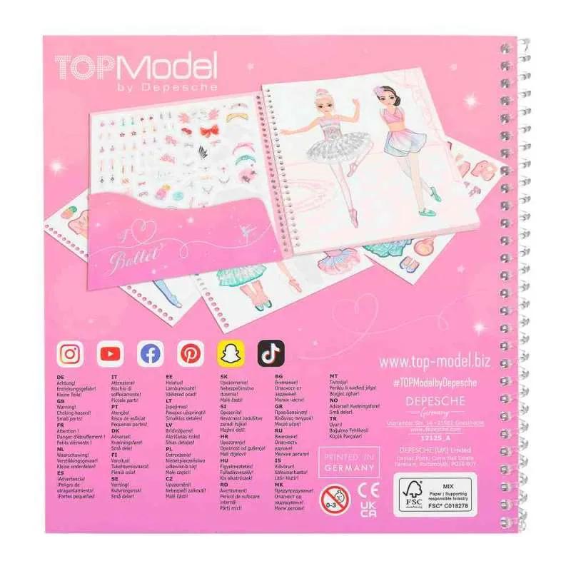 TOP MODEL DRESS ME UP STIKER BOJANKA 