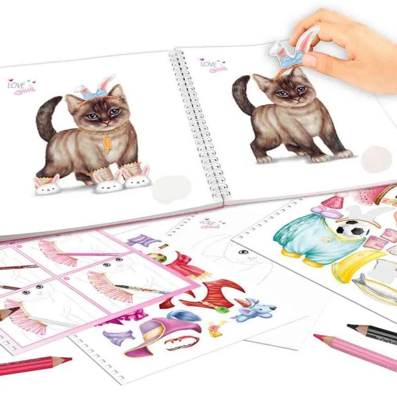 TOP MODEL BOJANKA SA STIKERIMA KITTY