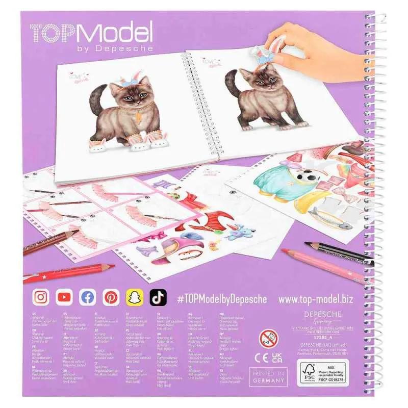 TOP MODEL BOJANKA SA STIKERIMA KITTY