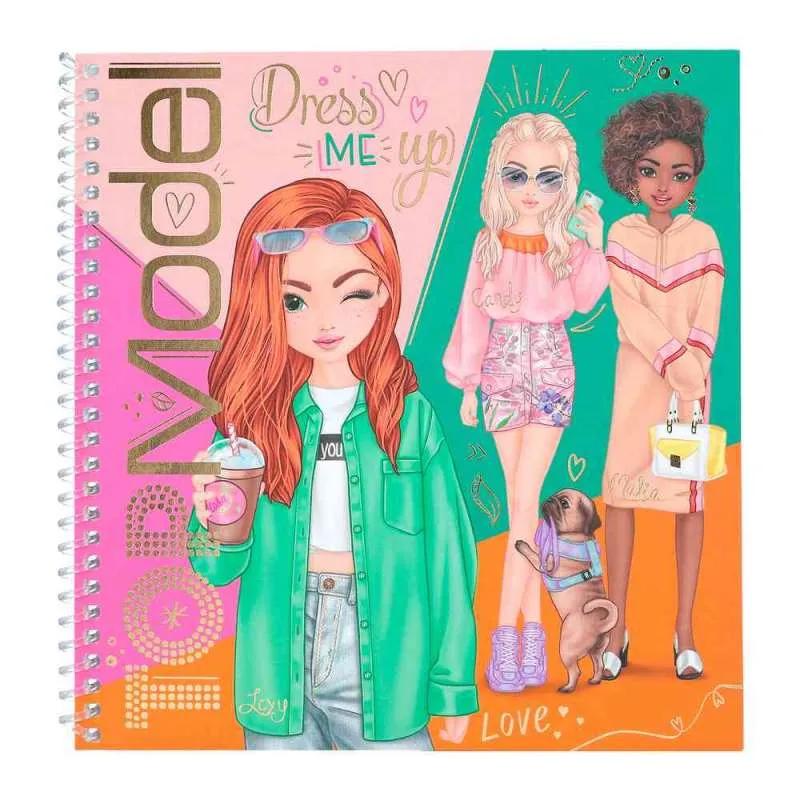 TOP MODEL DRESS ME UP STIKER BOJANKA