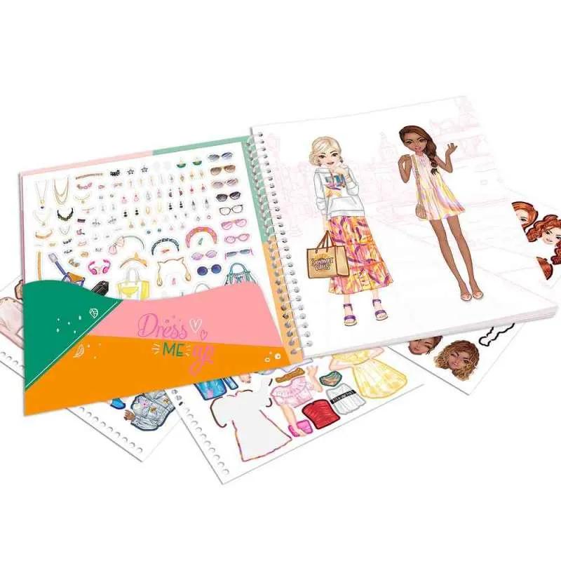 TOP MODEL DRESS ME UP STIKER BOJANKA