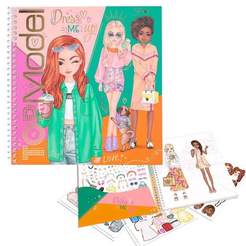 TOP MODEL DRESS ME UP STIKER BOJANKA