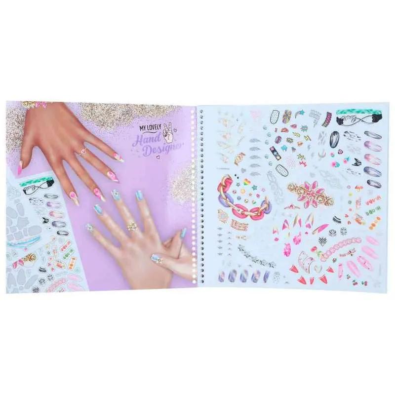 TOP MODEL BOJANKA SA STIKERIMA HAND DESIGN